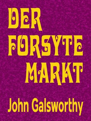 cover image of Der Forsyte Markt--Geschichten
